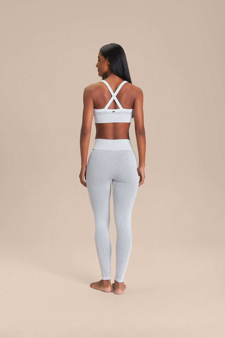 Top Mesh Seamless - Branco