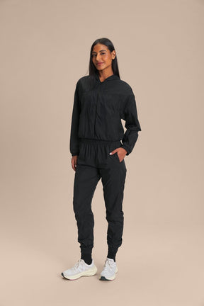 Calça Jogger Nylon Net - Preto