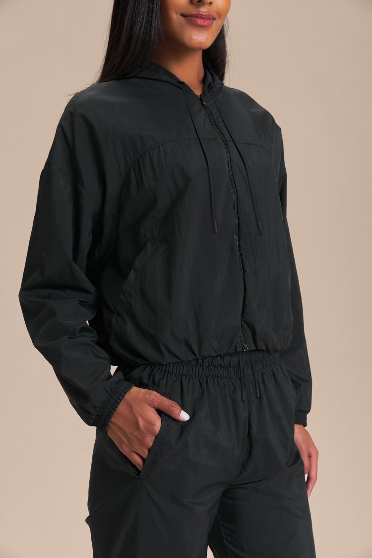 Calça Jogger Nylon Net - Preto