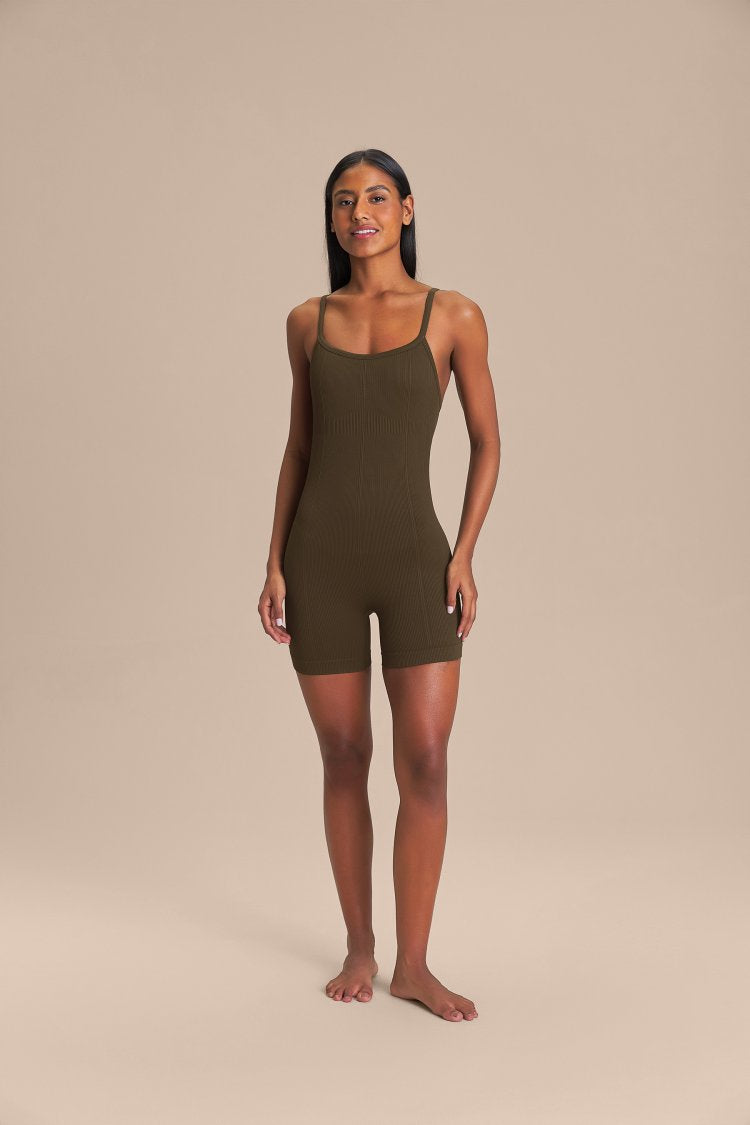 Macaquinho Seamless Knit® - Green Kelp
