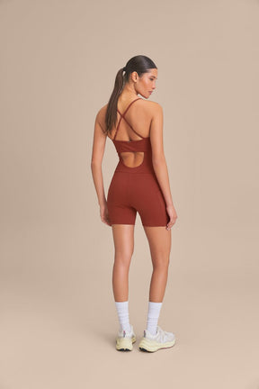Macaquinho Shorts Emana® Plus - Brandy v1