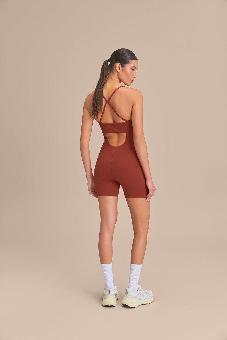 Macaquinho Shorts Emana® Plus - Brandy v1