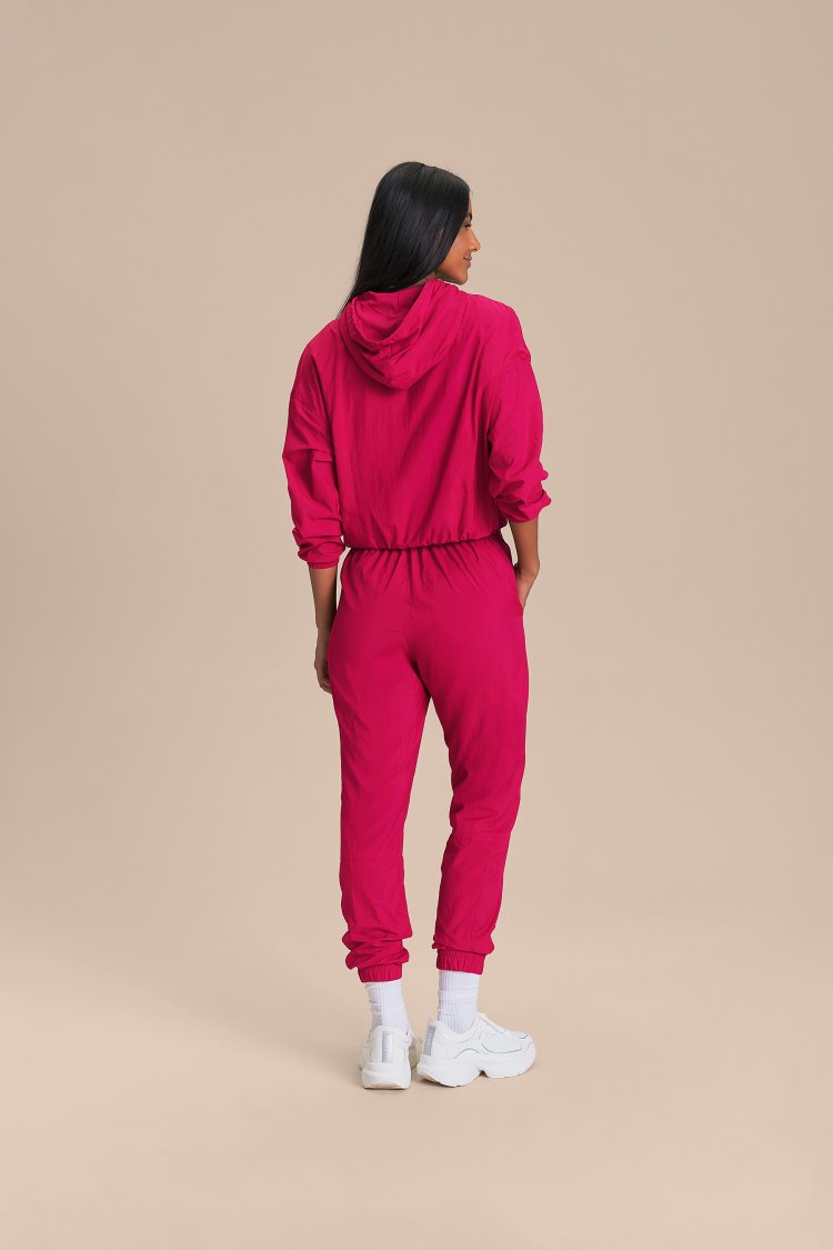 Calça Jogger Nylon Net - Vital Pink