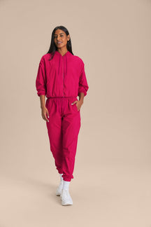 Calça Jogger Nylon Net - Vital Pink