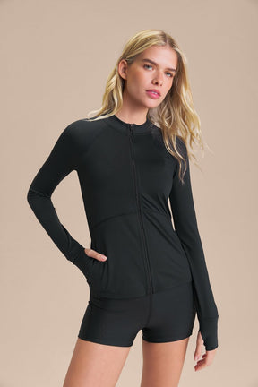 Jaqueta Mesh Harmony - Preto