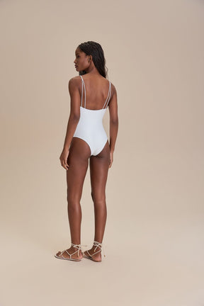 Maiô Cut Out Allure® Adaptiv - Branco