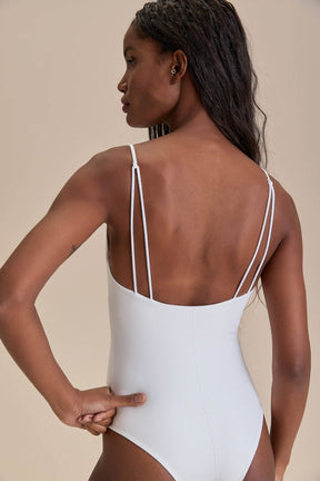 Maiô Cut Out Allure® Adaptiv - Branco