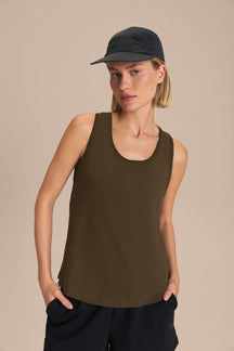 Regata Pima Slim - Green Kelp