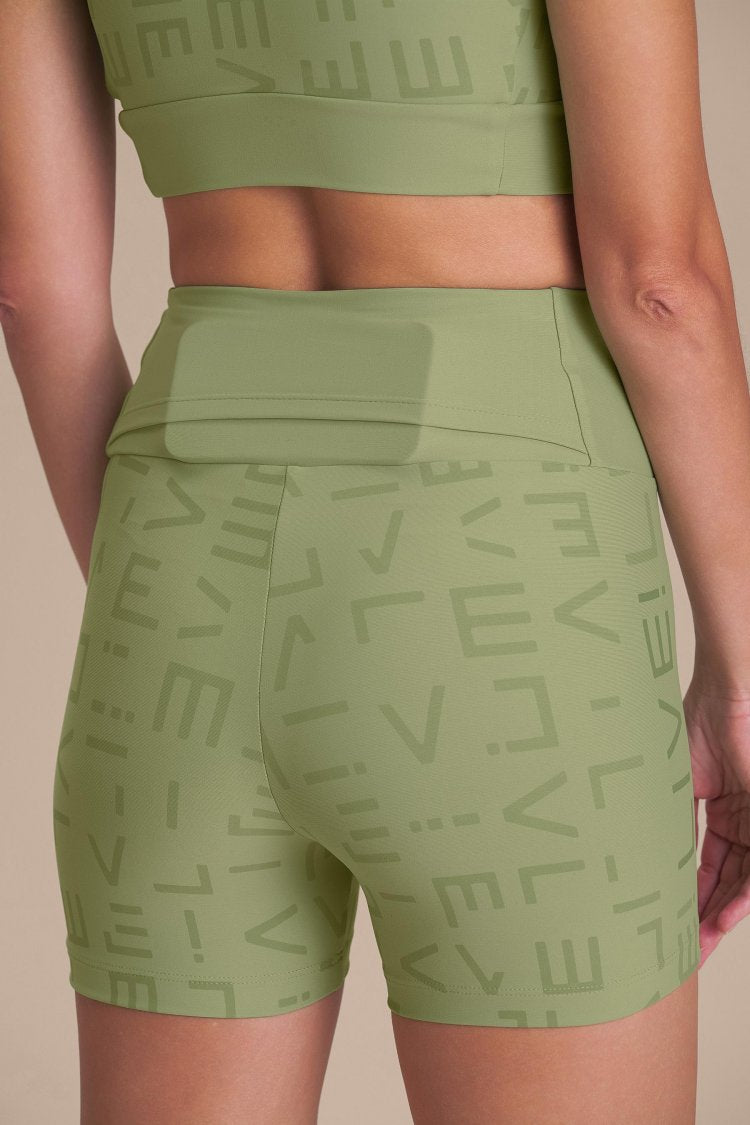 Shorts Fit LIVE! Icon - Herbal Green