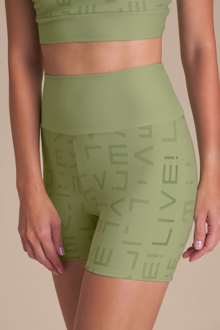 Shorts Fit LIVE! Icon - Herbal Green