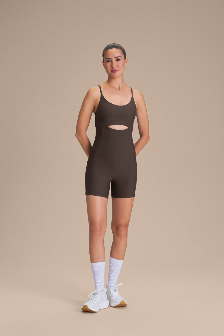 Macaquinho Shorts Fit Green® - Cocoa Brown