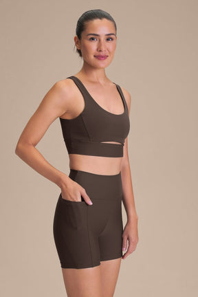 Shorts Fit Green® - Cocoa Brown