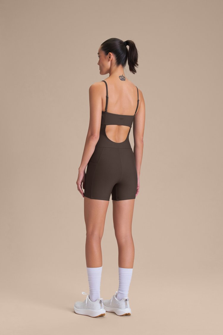 Macaquinho Shorts Fit Green® - Cocoa Brown