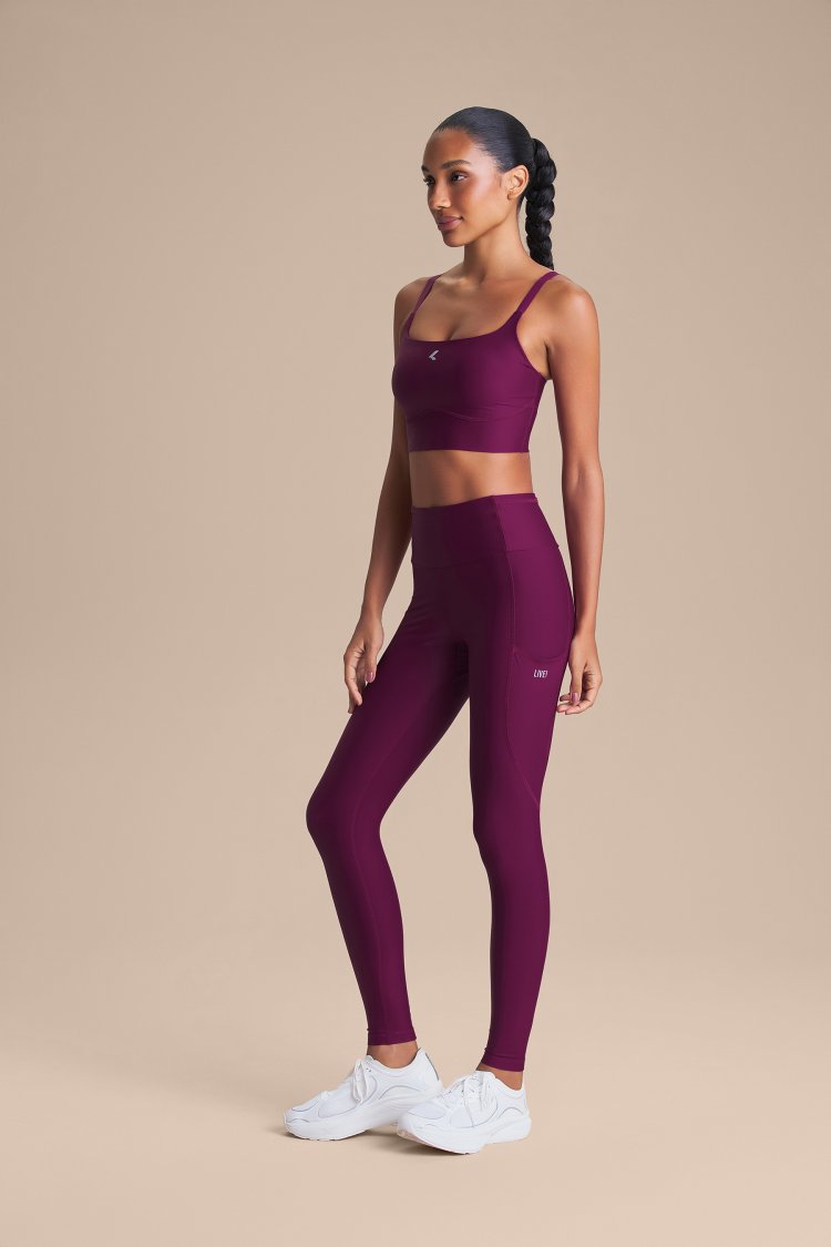 Legging Six Pockets Speed - Essence Purple