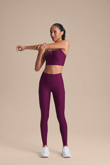 Legging Six Pockets Speed - Essence Purple