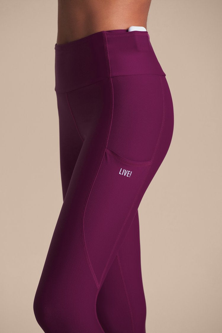 Legging Six Pockets Speed - Essence Purple