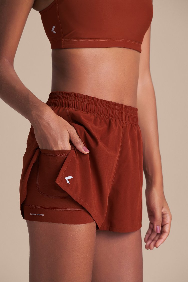 Shorts Movement Dryside - Rust Red