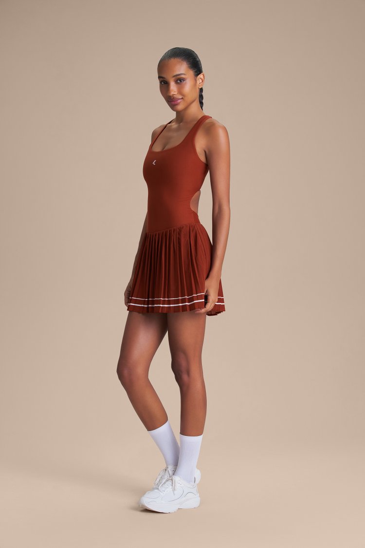 Vestido Ace Hydefit® Adaptiv - Rust Red