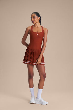 Vestido Ace Hydefit® Adaptiv - Rust Red