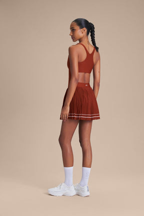 Vestido Ace Hydefit® Adaptiv - Rust Red