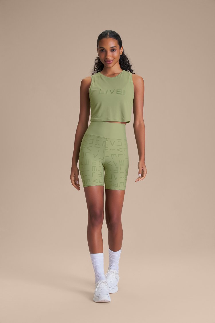 Regata Cropped LIVE! Comfort - Herbal Green