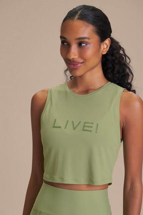Regata Cropped LIVE! Comfort - Herbal Green