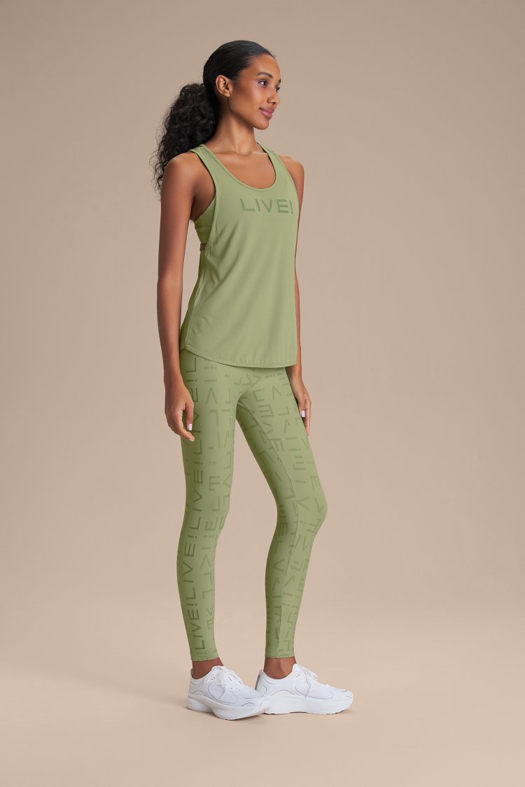 Legging LIVE! Icon - Herbal Green
