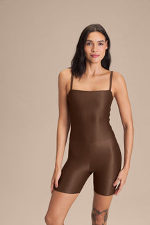 Macaquinho Shorts Allure® Adaptiv - Sepia brown