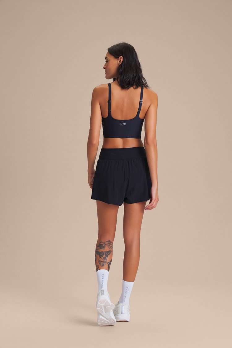 Shorts Pro Six Pockets - Preto
