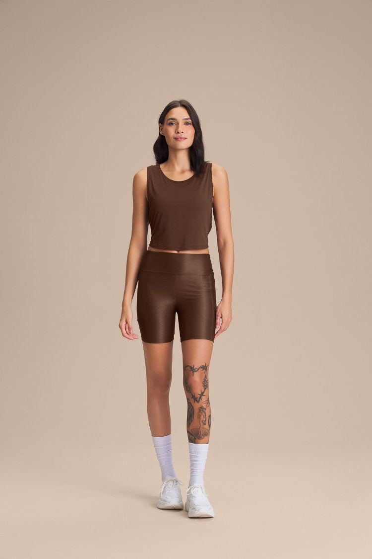 Regata Cropped Comfort - Sepia brown