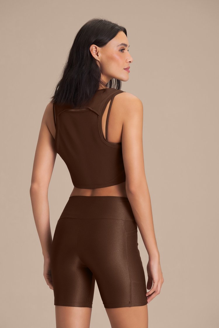 Regata Cropped Comfort - Sepia brown