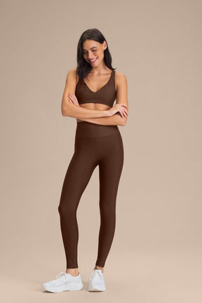 Legging LIVE! Symbol Hydefit® Adaptiv - Sepia brown
