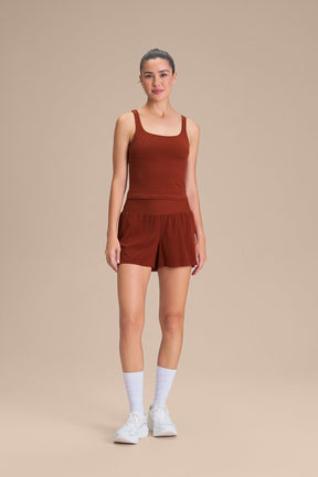 Shorts Run Dryside - Rust Red