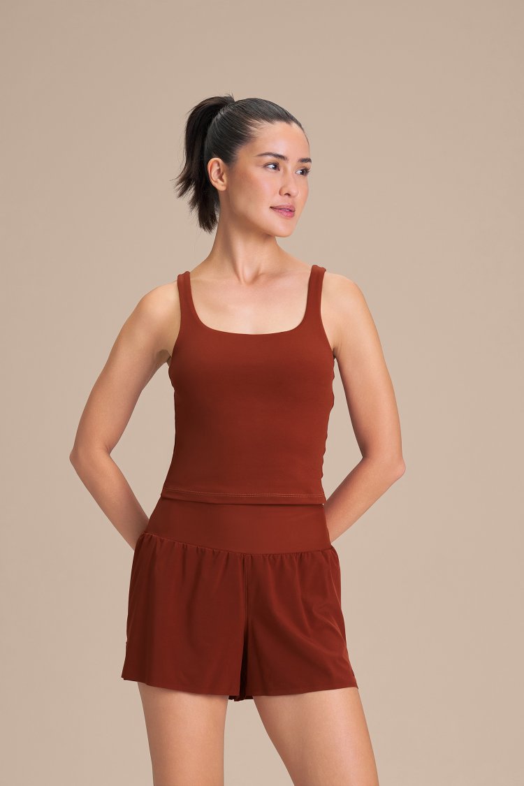 Regata Cropped Move Sense® - Rust Red