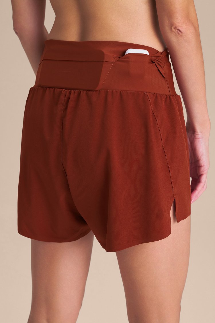 Shorts Run Dryside - Rust Red
