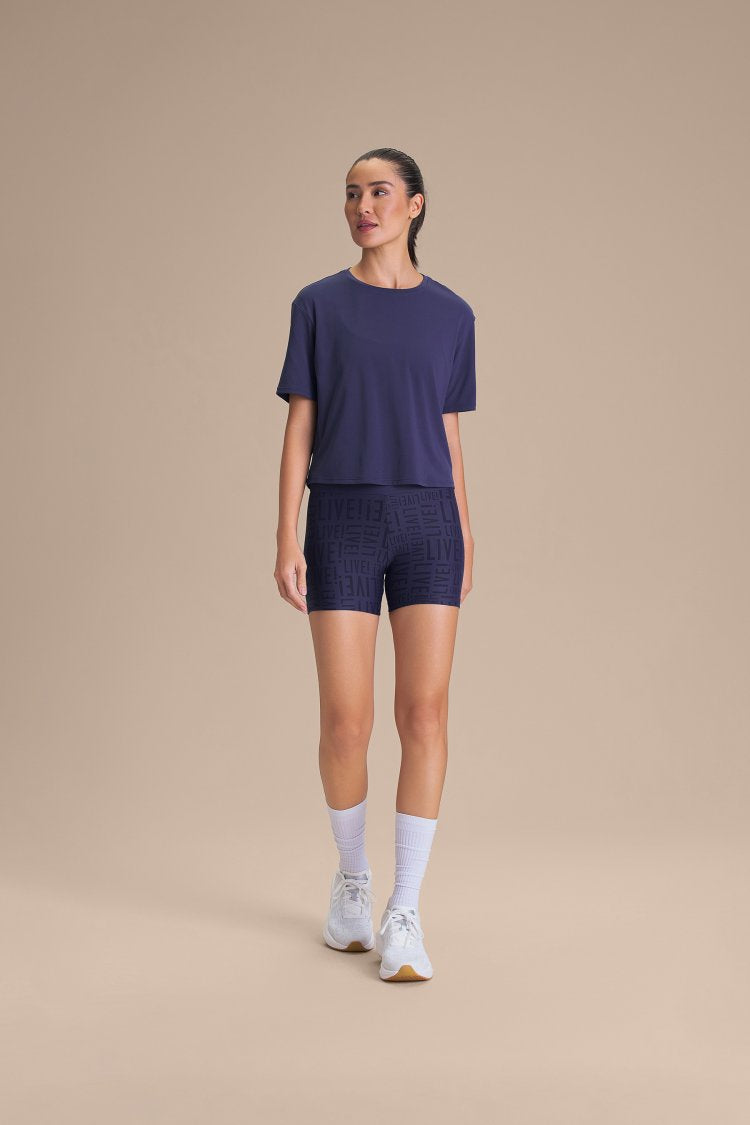 Camiseta Cropped Bio Stretch - Tide