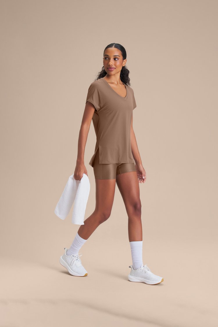 Camiseta V Comfort - Moutain Grey