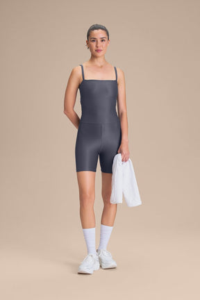 Macaquinho Shorts Allure® Adaptiv - Iron Blue
