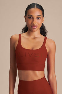 Top LIVE! Icon Neo - Rust Red