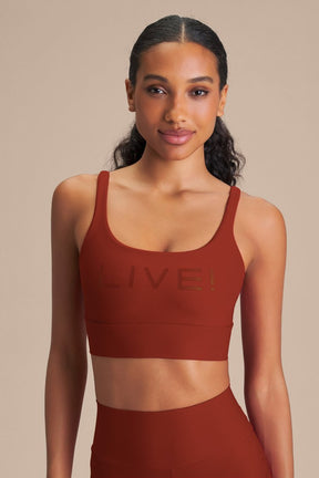 Top LIVE! Icon Neo - Rust Red