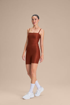 Macaquinho Shorts Allure® Adaptiv - Rust Red