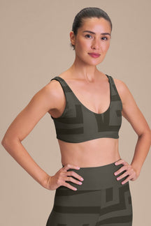 Top Reversible Maxi LIVE! - Obsidian grey