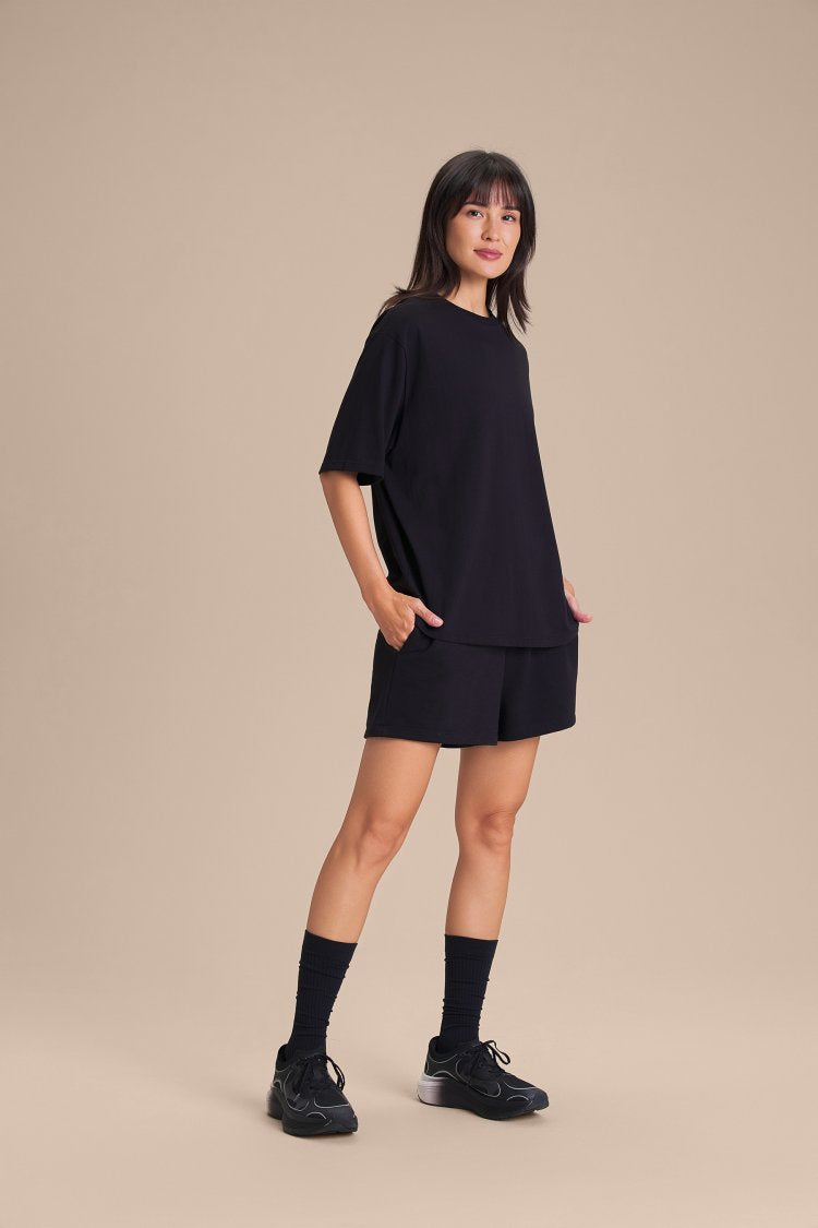 Camiseta Pima Slim - Preto