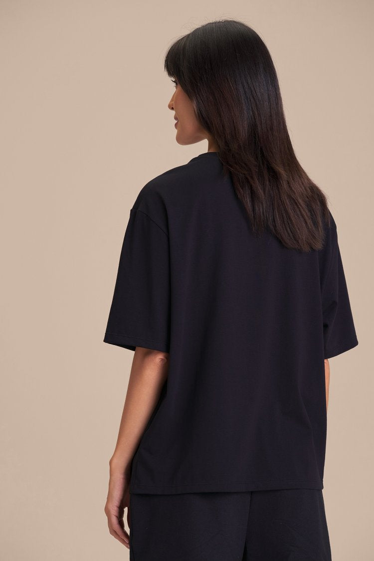 Camiseta Pima Slim - Preto