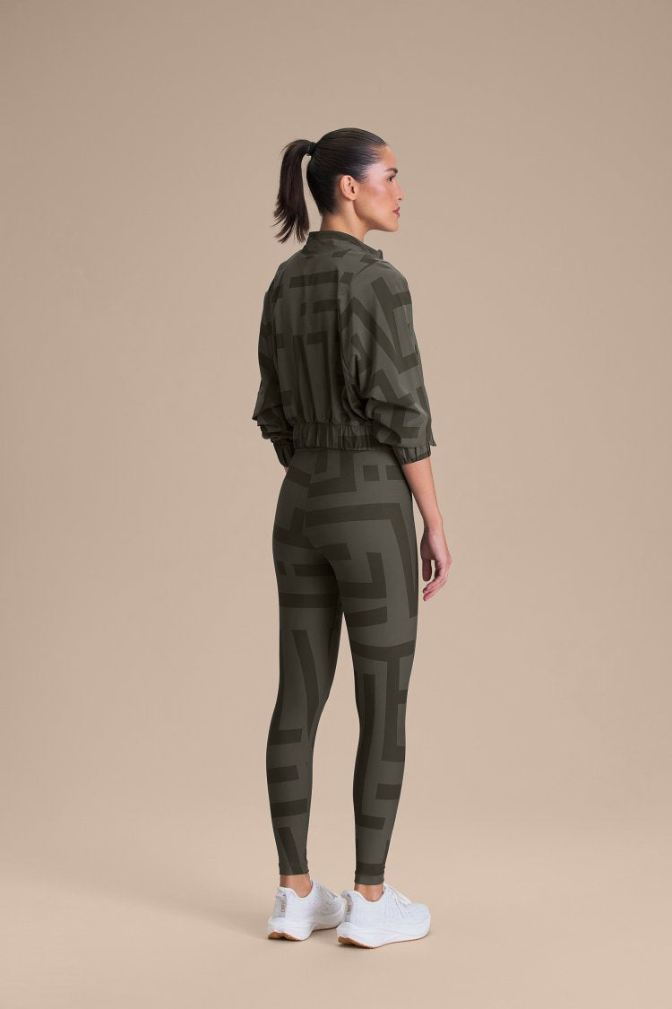 Jaqueta Maxi LIVE! - Obsidian grey
