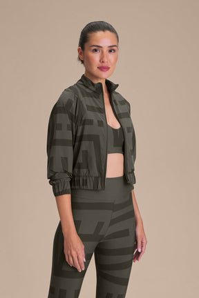 Jaqueta Maxi LIVE! - Obsidian grey