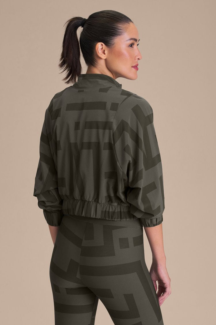 Jaqueta Maxi LIVE! - Obsidian grey
