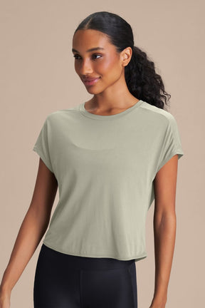 Camiseta Breath Back Comfort - Daylight Green