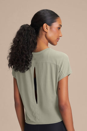 Camiseta Breath Back Comfort - Daylight Green