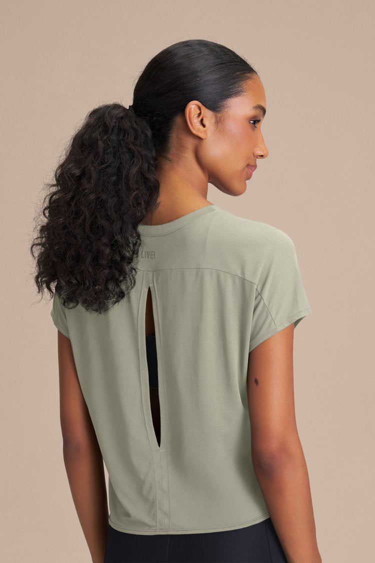 Camiseta Breath Back Comfort - Daylight Green